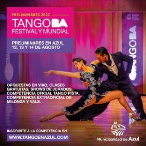 Azul será nuevamente sede de la preliminar oficial del Mundial de Tango